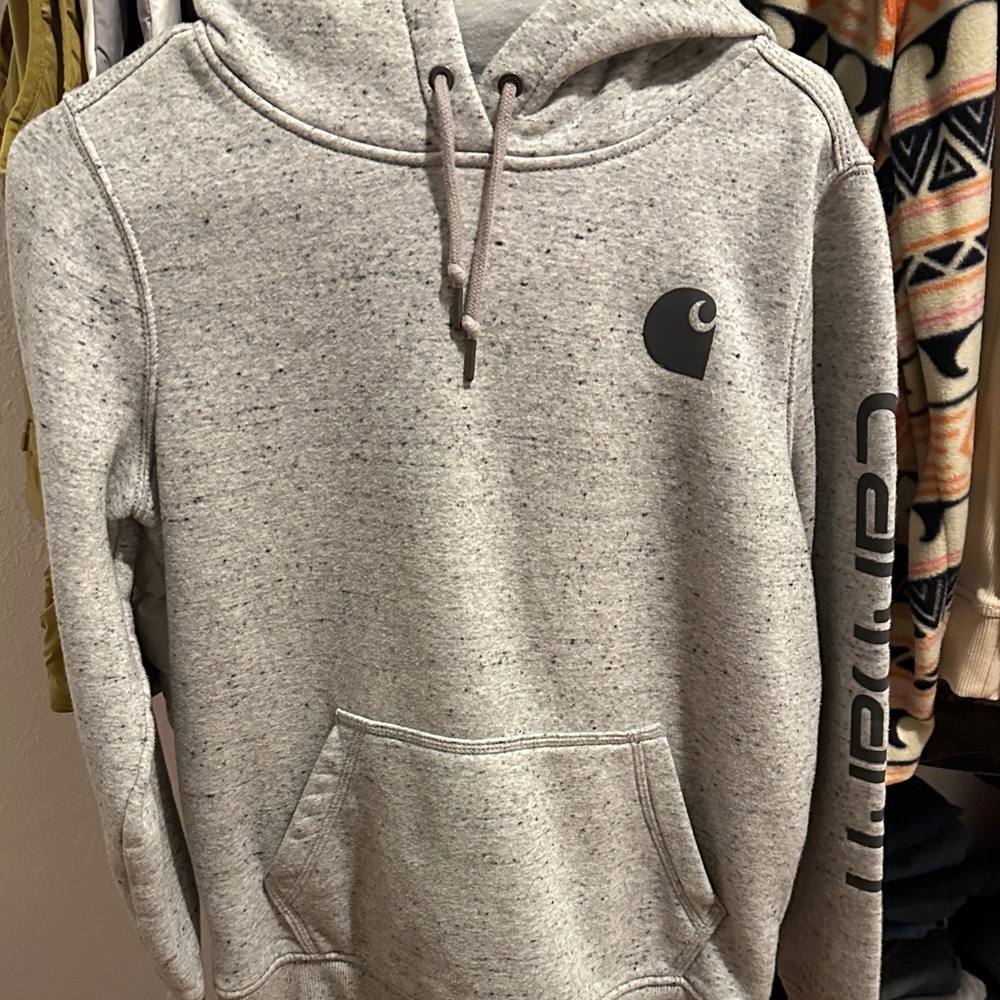 Carhartt Speckled Gray Hoodie